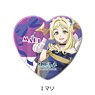 [Yohane of the Parhelion: Sunshine in the Mirror] Heart Type Can Badge I (Mari) (Anime Toy)