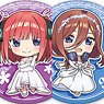 [The Quintessential Quintuplets] Trading Can Badge Vol.4 (Set of 5) (Anime Toy)