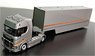 Scania Transport Vehicle Silver (Tractor + Semi-trailer Set) (Diecast Car)