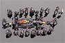 Oracle Red Bull Racing RB18 #11 Sergio Perez 2022 Abu Dhabi Grand Prix 3rd Place Pit Crew Set (Diecast Car)