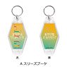 [Love Live! Hasu no Sora Jogakuin School Idol Club] Motel Key Ring A (Cerise Bouquet) (Anime Toy)