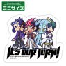 Yu-Gi-Oh! Zexal Yuma & Astral & Reginald Kastle & Kite Our Turn! Deformed Mini Sticker (Anime Toy)