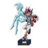 Yu-Gi-Oh! Zexal Yuma Tsukumo & Astral Acrylic Stand (Large) Fighting Spirit to Duel Ver. (Anime Toy)