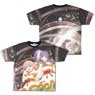 蓮ノ空女学院スクールアイドルクラブ スリーズブーケ 両面フルグラフィックTシャツ XL (キャラクターグッズ)