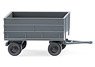 (N) Agricultural trailer - basalt grey (Model Train)