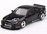 Rocket Bunny Nissan Silvia (S15) Black Purple (RHD) (Diecast Car)