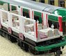 1/80(HO) Interior Parts Set for Kato 3-522 HO `Yumekukan` Set (for 3-Car) (Model Train)