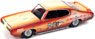 1969 Pontiac GTO Orange Cream Faded (Diecast Car)