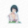 [Megami no Cafe Terrace] Extra Large Die-cut Acrylic Board Shiragiku Ono Y Shirt Ver. (Anime Toy)