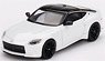 Nissan Z Performance 2023 Everest White (LHD) [Clamshell Package] (Diecast Car)