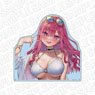 I Want To Be Praised By Gal Gamer. Extra Large Die-cut Acrylic Board Rion Swimwear Ver. (Anime Toy)