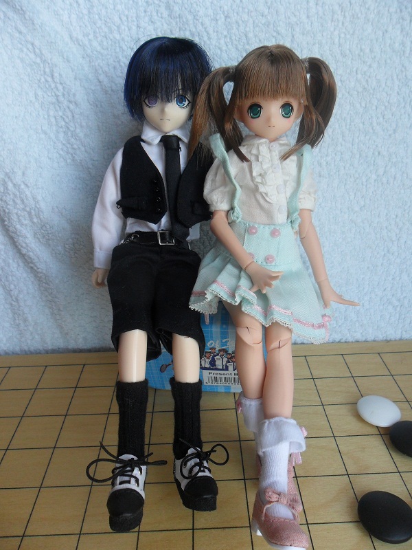 [Close]
For 21cm Boys Zile Pants set (White x Black) (Fashion Doll) Photo(s) taken by No Name