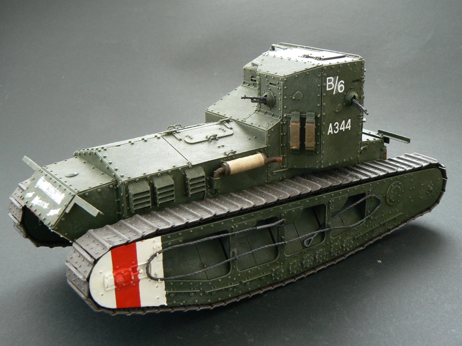 [Close]
British Medium Tank Mk.A Whippet (Plastic model) Photo(s) taken by Pedro Azevedo