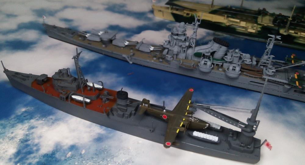 [Close]
Imperial Japanese Navy Seaplane Tender Akitsushima (Plastic model) Photo(s) taken by Akitsushima