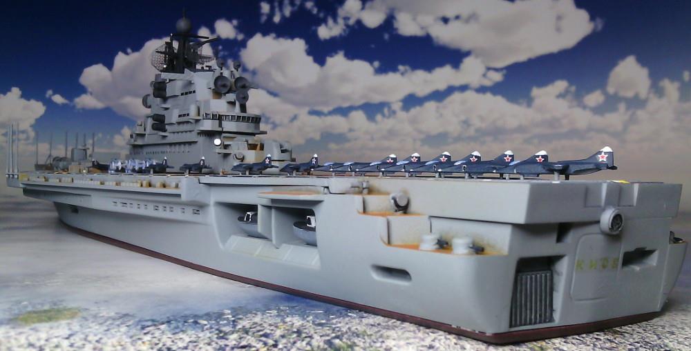 [Close]
Russian Aircraft Carrier Kneb (Plastic model) Photo(s) taken by Kiev