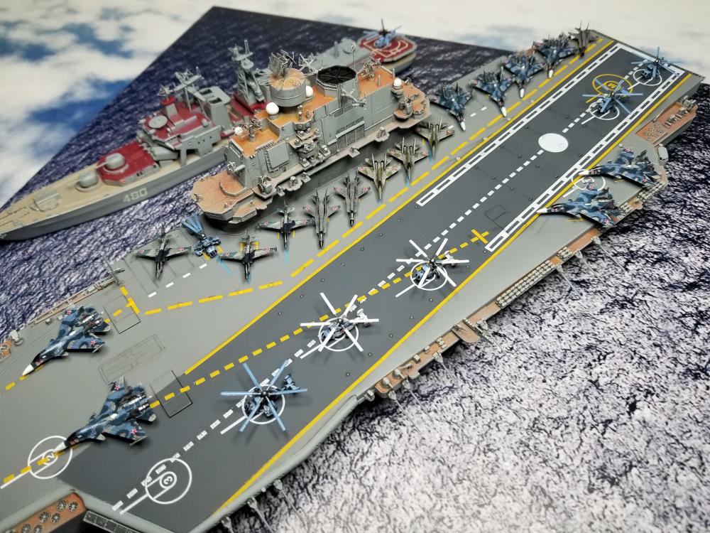 [Close]
Russian Navy Aircraft Carrier Admiral Kuznetsov (Plastic model) Photo(s) taken by Nikolay Kuznetsov