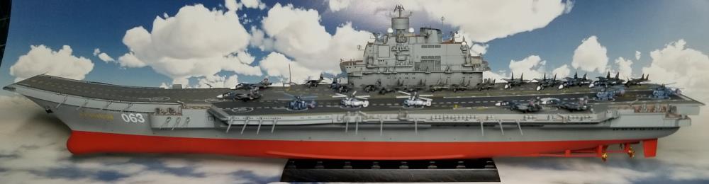 [Close]
Russian Navy Aircraft Carrier Admiral Kuznetsov (Plastic model) Photo(s) taken by Nikolay Kuznetsov