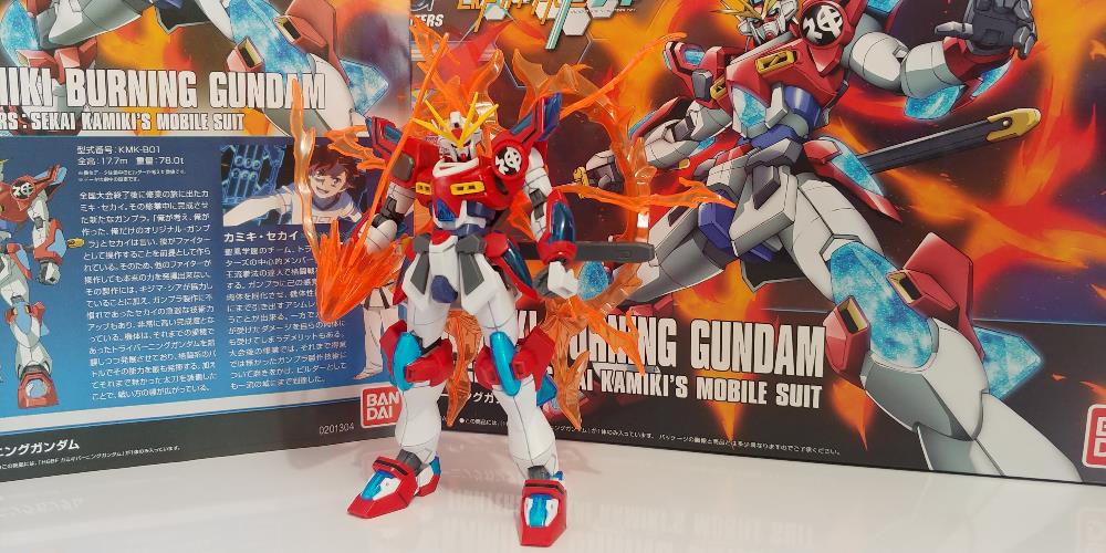 [Close]
Kamiki Burning Gundam (HGBF) (Gundam Model Kits) Photo(s) taken by Vertigo