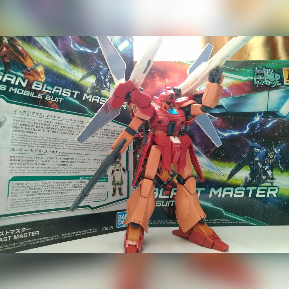 [Close]
Jegan Blast Master (HGBD) (Gundam Model Kits) Photo(s) taken by Vertigo