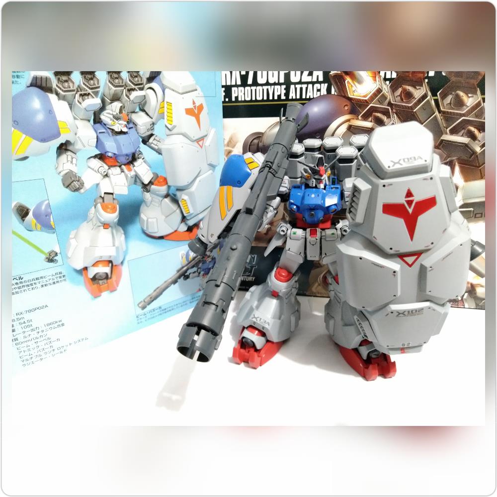 [Close]
RX-78 GP02A Gundam GP02A MLRS Specification (HGUC) (Gundam Model Kits) Photo(s) taken by Vertigo