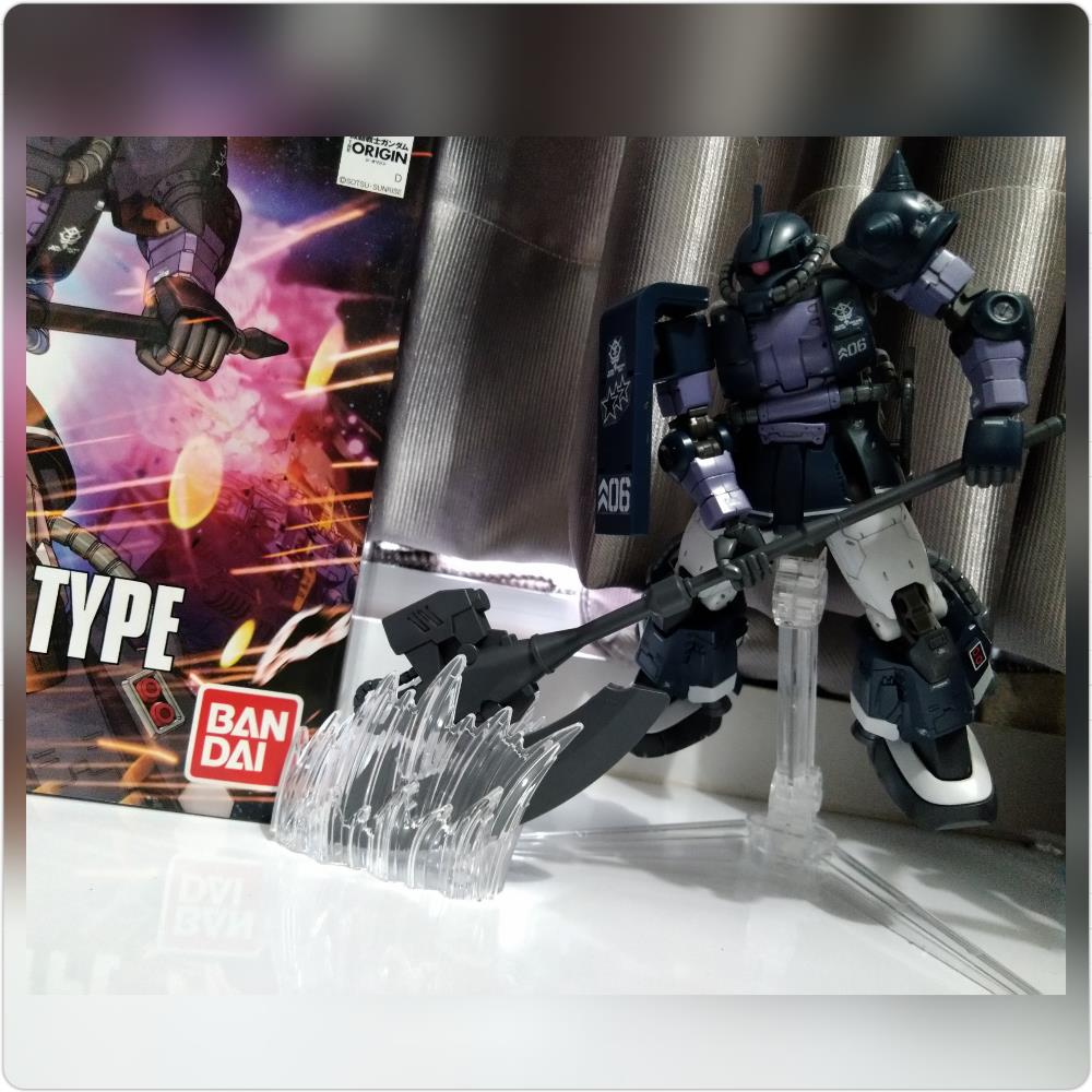 [Close]
High Mobility Type Zaku II Ortega`s Custom (HG) (Gundam Model Kits) Photo(s) taken by Vertigo