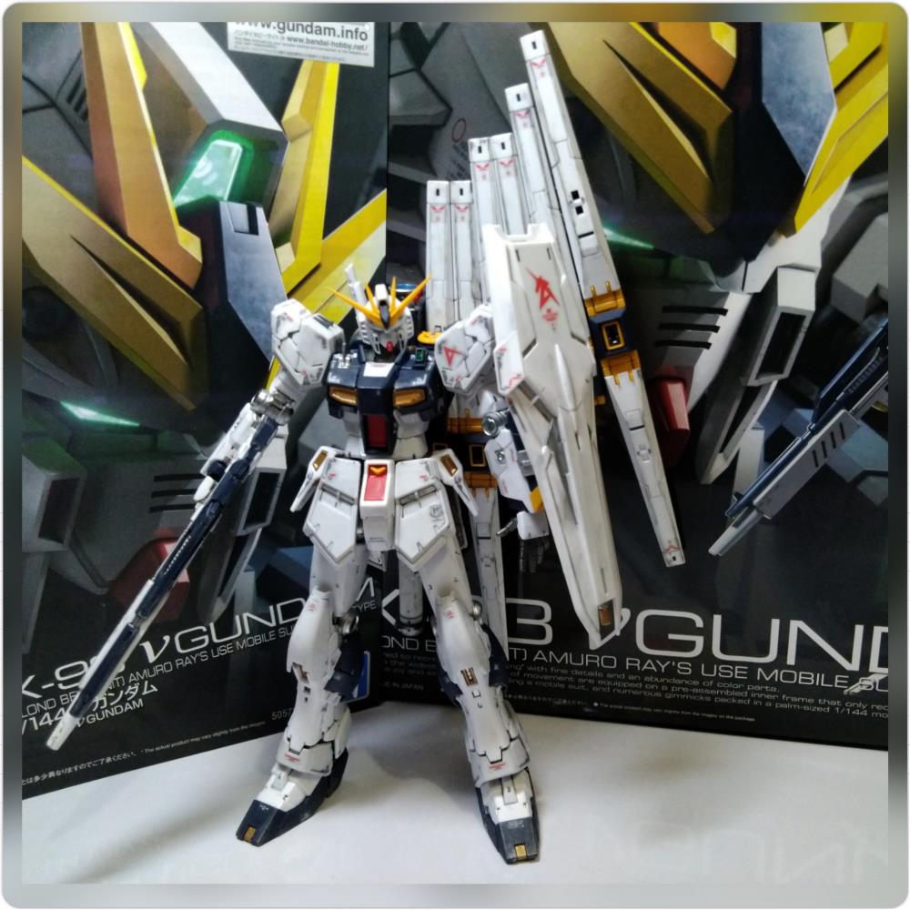[Close]
Nu Gundam (RG) (Gundam Model Kits) Photo(s) taken by Vertigo