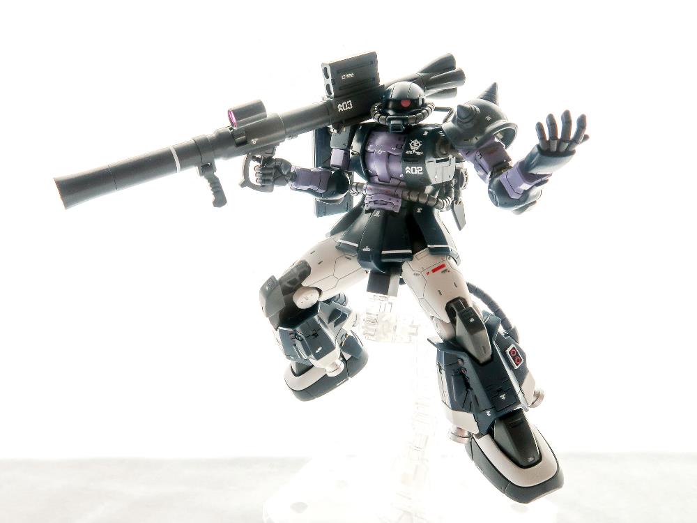 [Close]
High Mobility Type Zaku II (Gaia`s/Mash`s Custom) (HG) (Gundam Model Kits) Photo(s) taken by Dvd