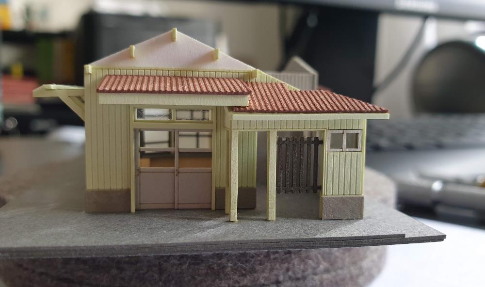 [Close]
1/150 Scale Paper Model Kit Station Series 22 : Regional Station Building/Ogyu Station Type (Unassembled Kit) (Model Train) Photo(s) taken by HAMBURG-San