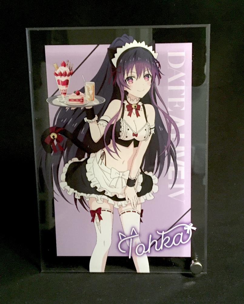 [Close]
Date A Live IV Mini Acrylic Art Tohka Yatogami Nekomimi Swimwear Maid Ver. (Anime Toy) Photo(s) taken by EcchiNeko