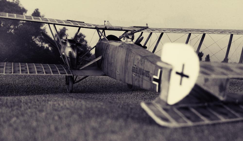 [Close]
Gotha GL.VII w/Mercedes Engines (Plastic model) Photo(s) taken by Homus Brencus